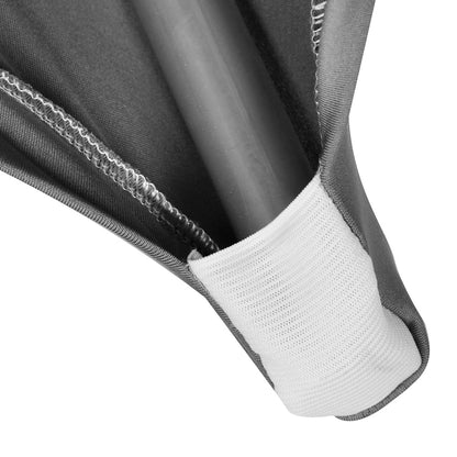 Copritavolo per tavolino alto antracite Ø80 cm