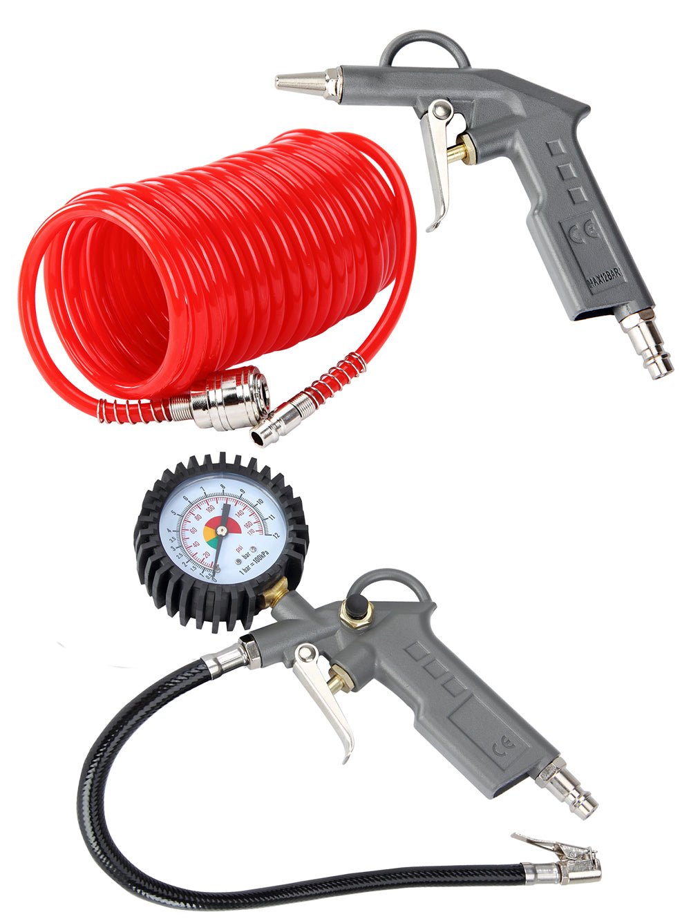 Set Compressore ad aria 3 pezzi