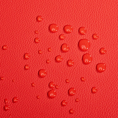 Sgabello girevole altezza regolabile rosso 56x56x46-61cm