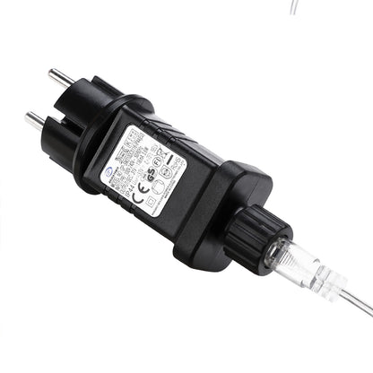 Luci di natale 80 stalattiti luminose LED 13m blu