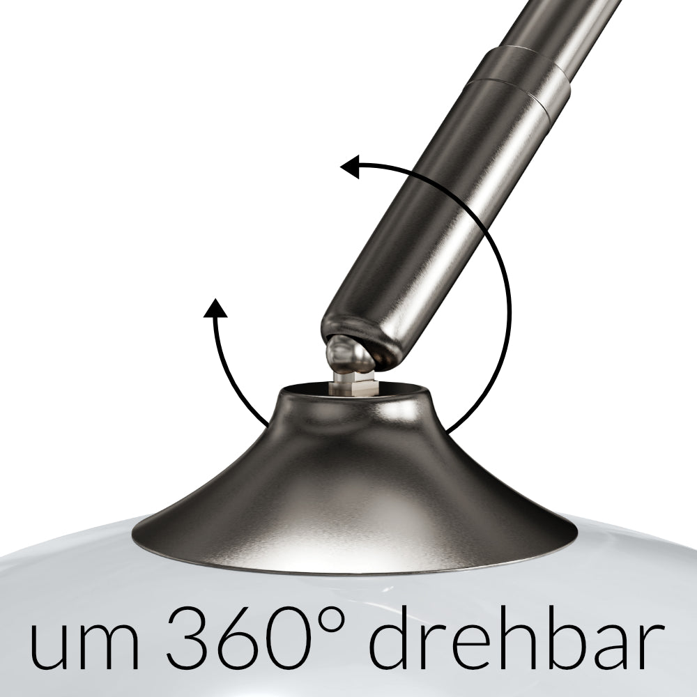 Lampada da pavimento 190-200cm regolabile