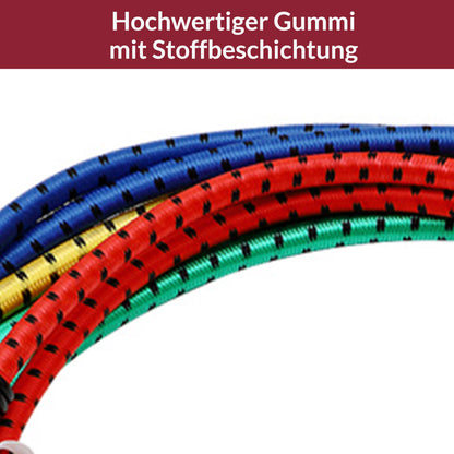 Set Corde elastiche diverse lunghezze 8 pezzi