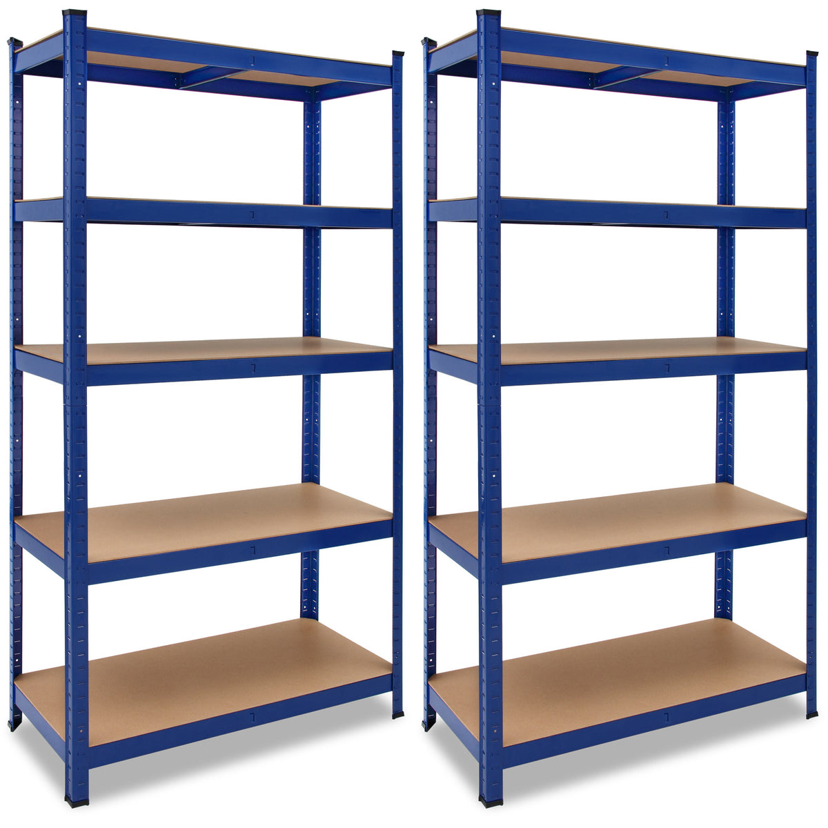 Scaffale alta portata 875kg metallo blu 180x90x40cm