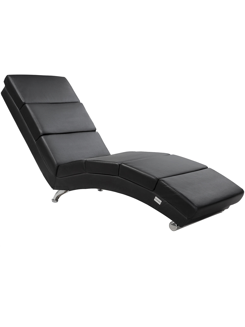 Poltrona relax London nera similpelle