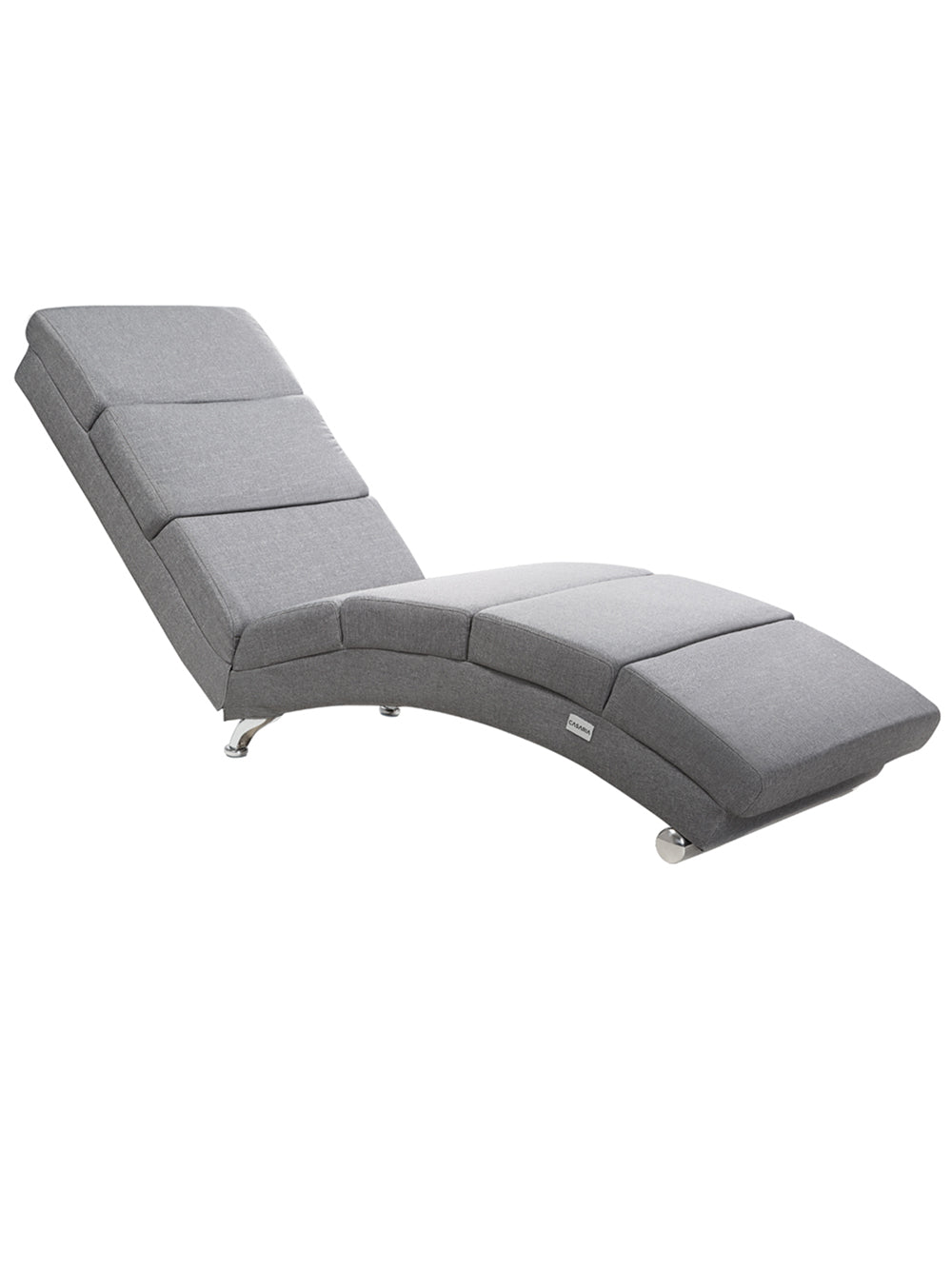 Poltrona relax London grigia tessuto