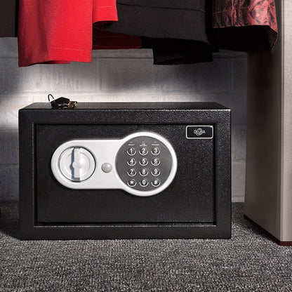 Cassaforte elettronica a mobile 31x20x20cm con batteriee