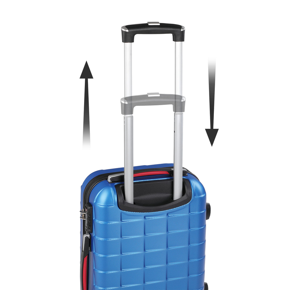 Set Valigie rigide blu M 61x31x21cm