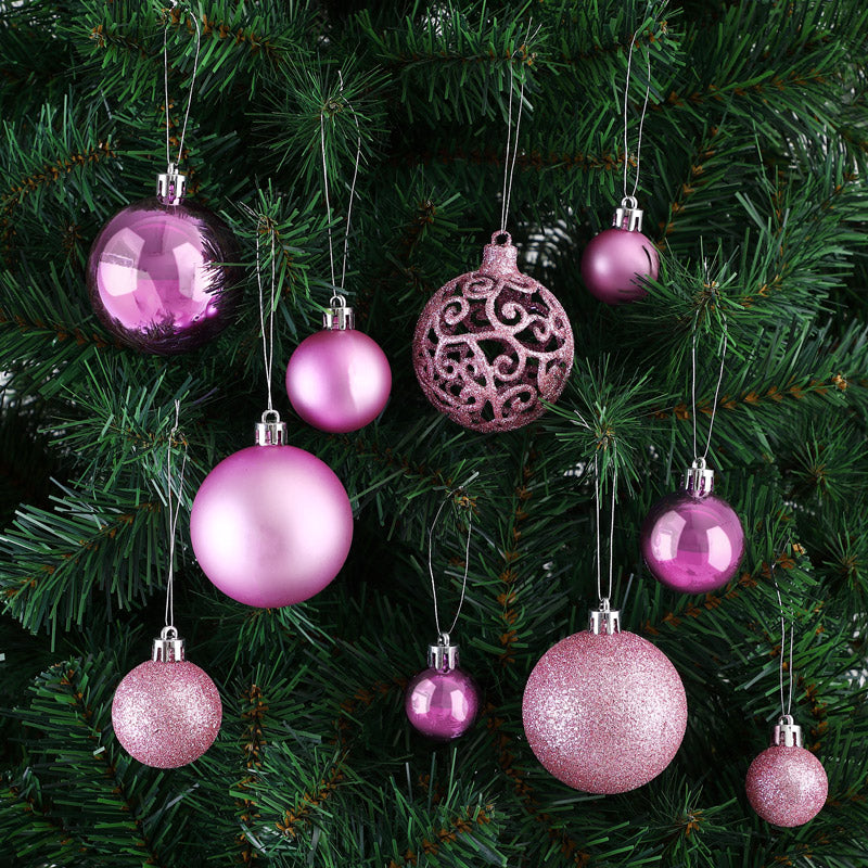 Palline di natale Set da 100 rosa