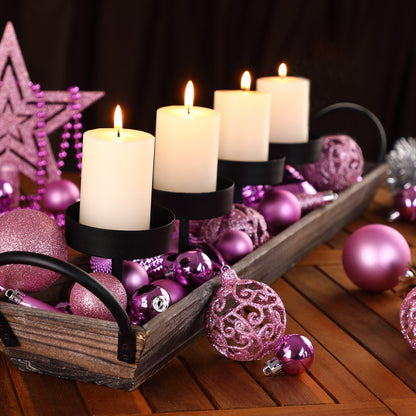 Palline di natale Set da 100 rosa