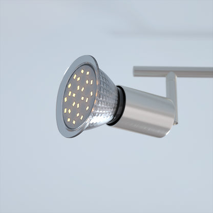 Plafoniera Amaryllis 4 luci LED rotonda 3W 300x125mm