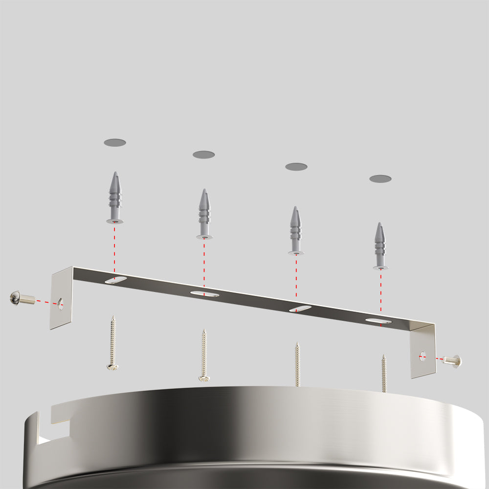 Plafoniera Amaryllis 3 luci LED rotondo 3W 190x105mm