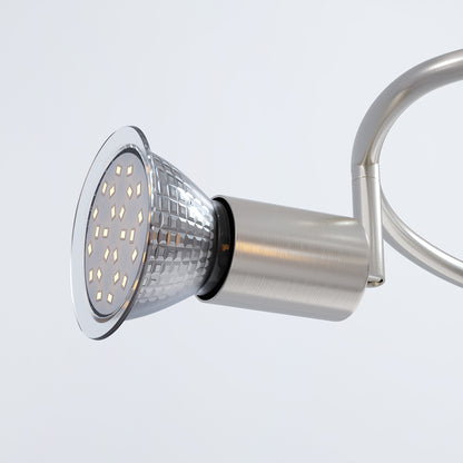 Plafoniera Amaryllis 3 luci LED rotondo 3W 300x125mm