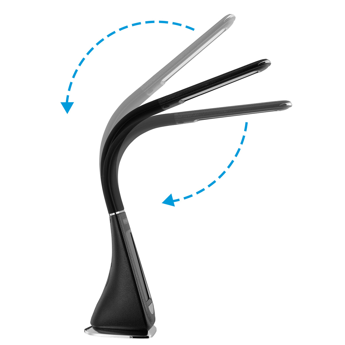 Lampada da tavolo LED Lilly nera