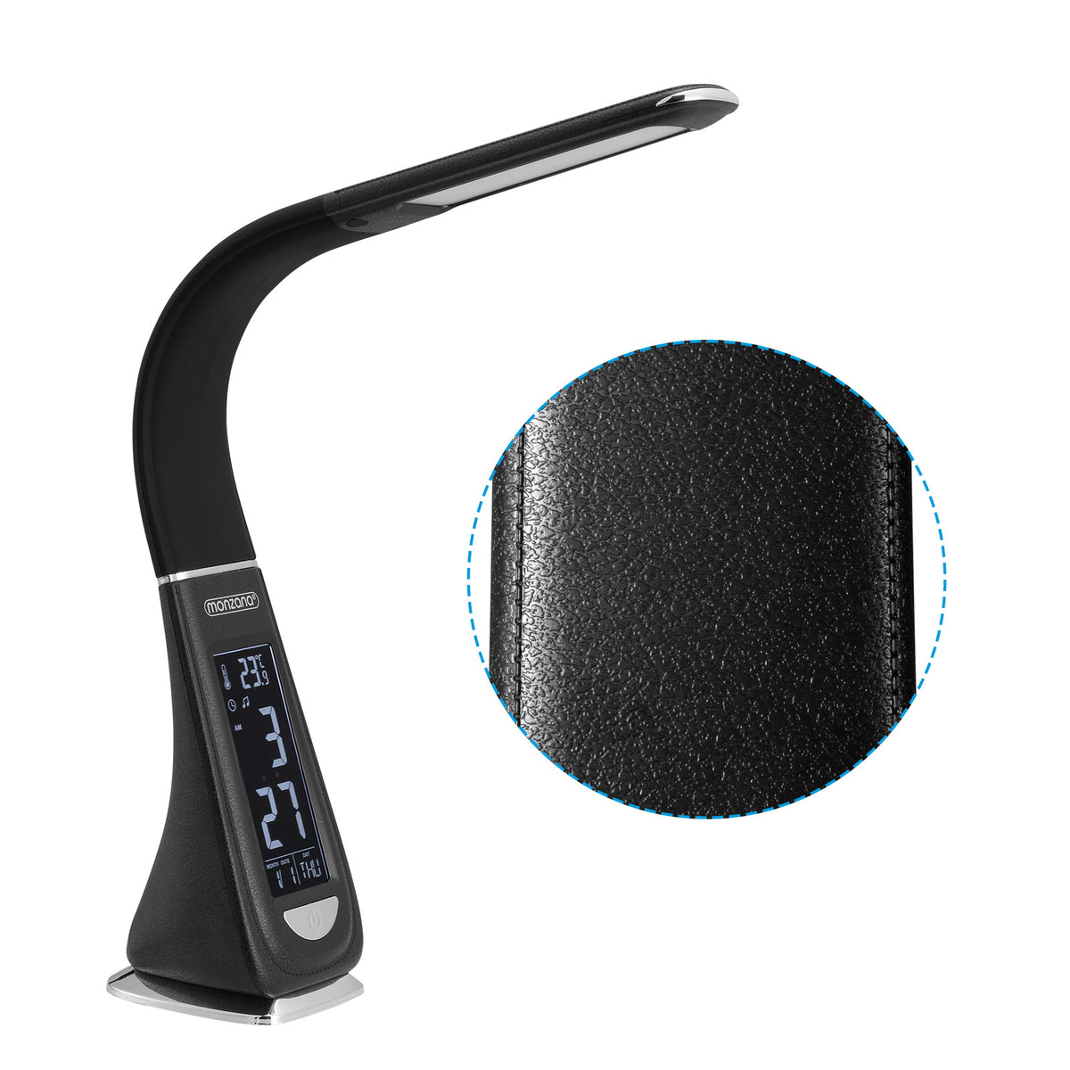 Lampada da tavolo LED Lilly nera