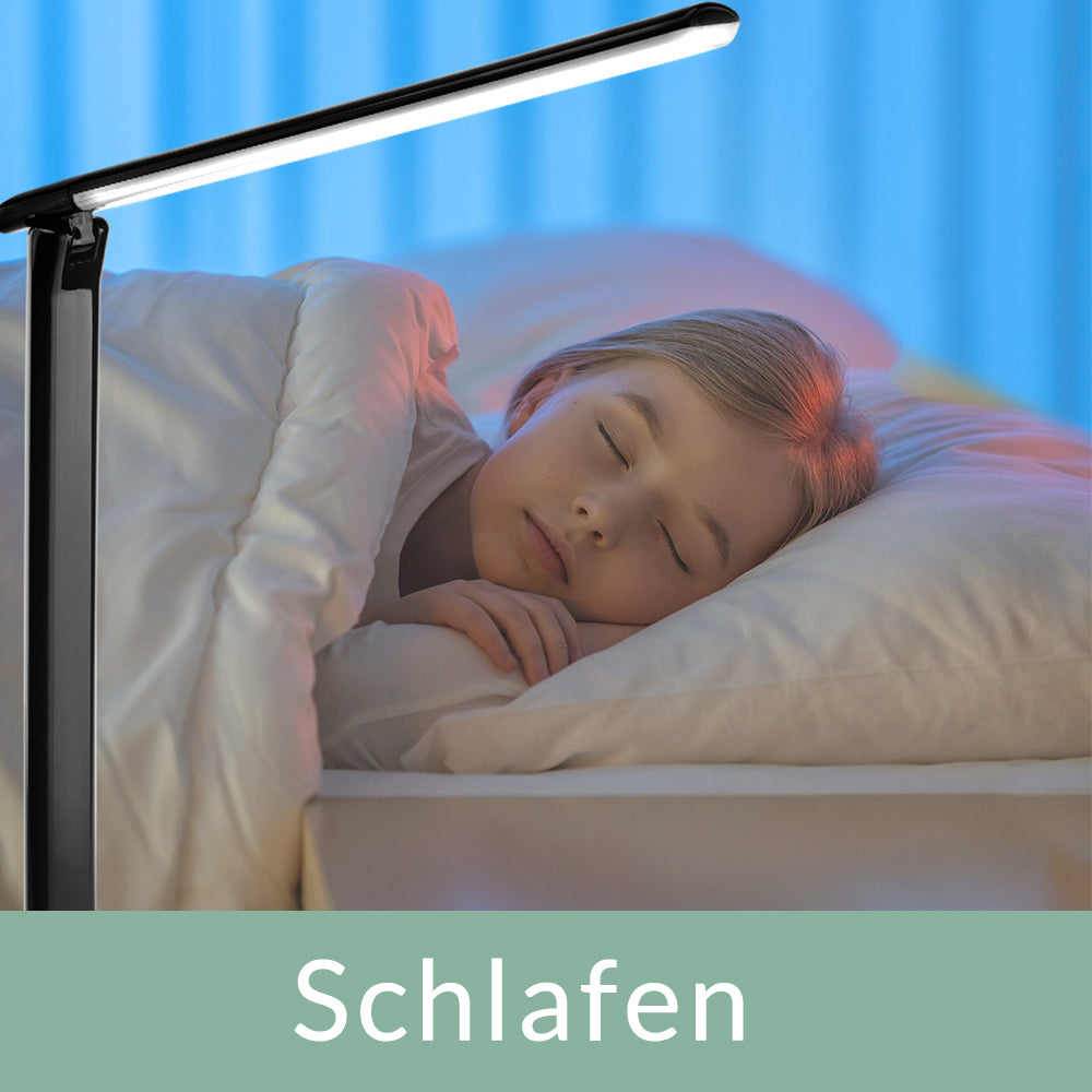 Lampada da tavolo a LED Cataleya nera