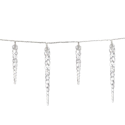 Catena di ghiaccioli LED 10,4m blu