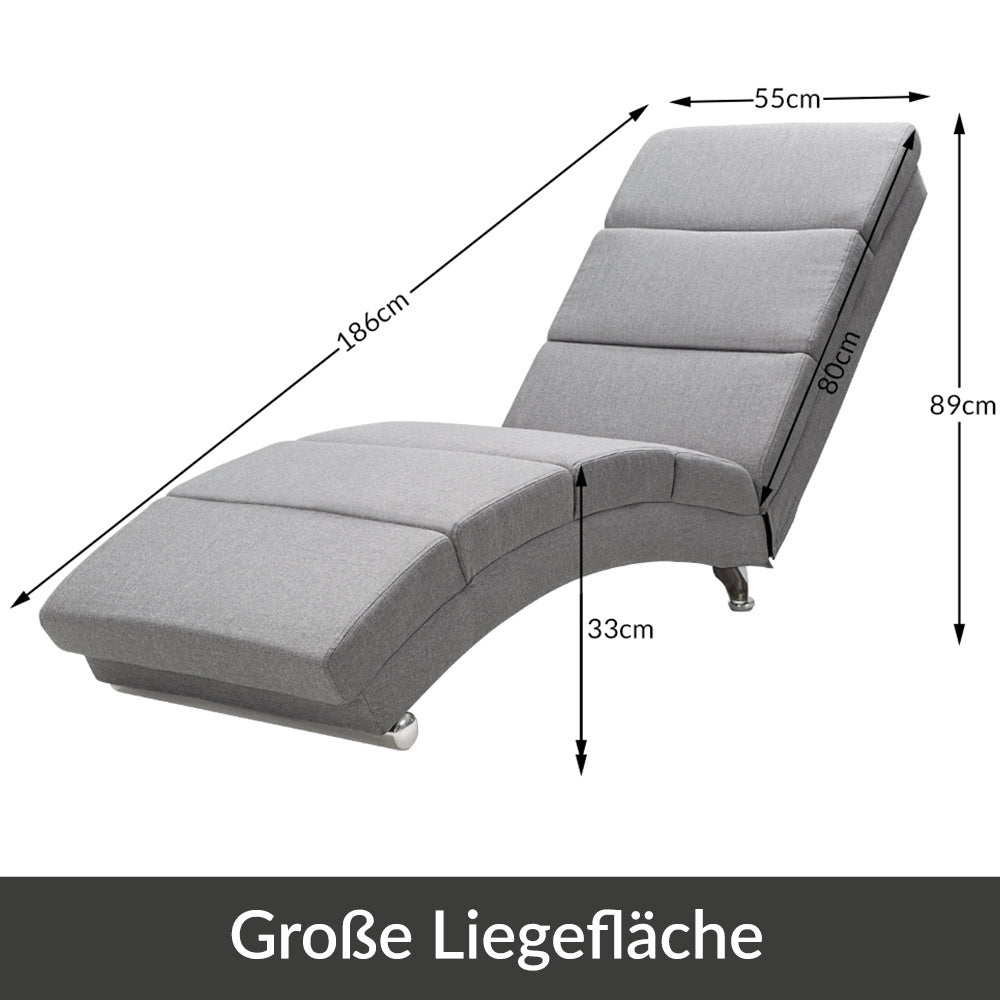 Poltrona relax London grigia tessuto funzione massaggio