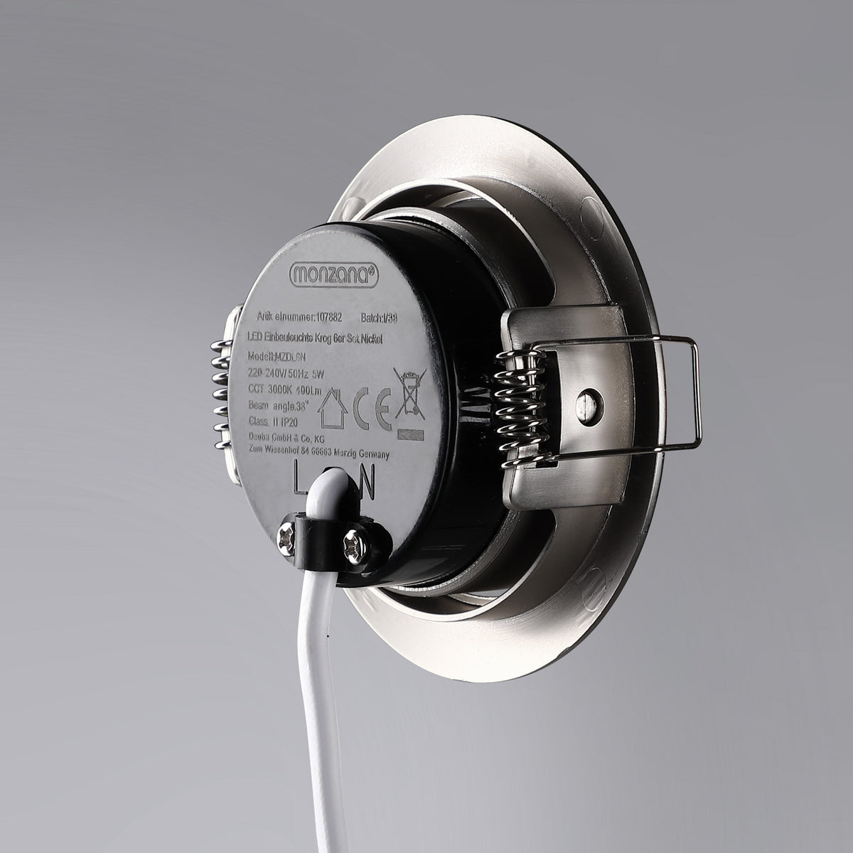 Luci da incasso LED dimmerabile set da 6 nuchel