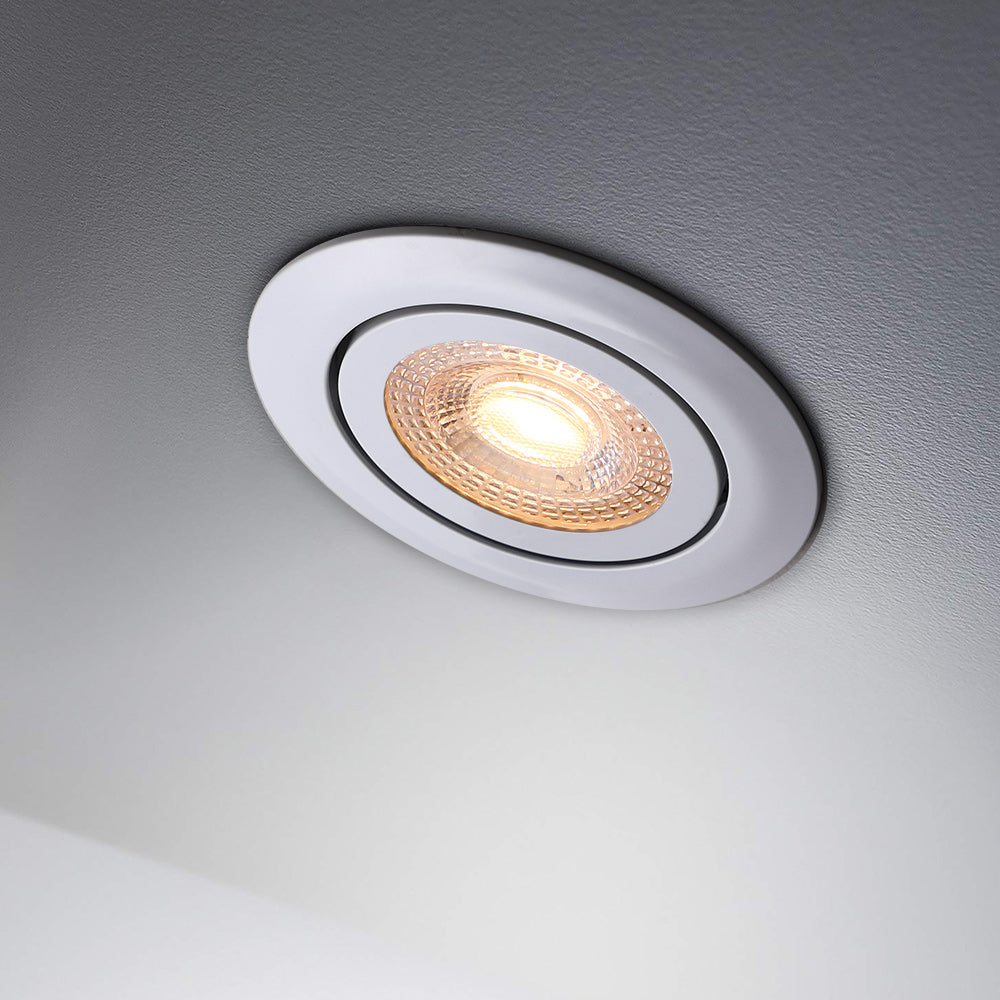 Luci da incasso LED dimmerabile set da 6 bianco