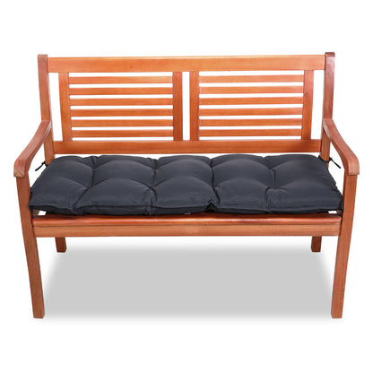 Cuscino copripanca imbottito 110x45x8cm antracite