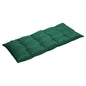 Cuscini per sedie verde 110x50x8cm