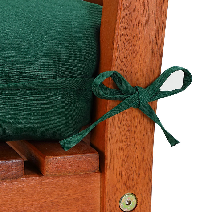Cuscini per sedie verde 110x50x8cm