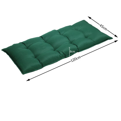 Cuscini per sedie verde 110x50x8cm