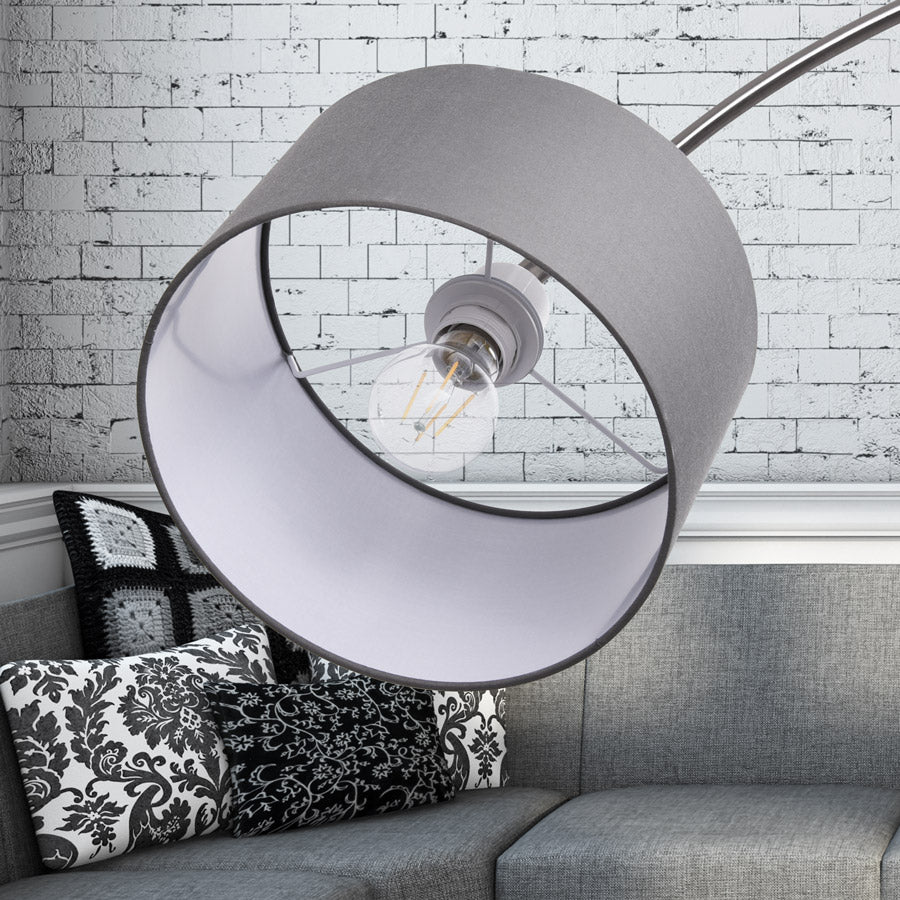 Lampione ad arco 150-175cm regolabile