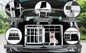 Box per trasporto cani XL alluminio 89x70x51cm