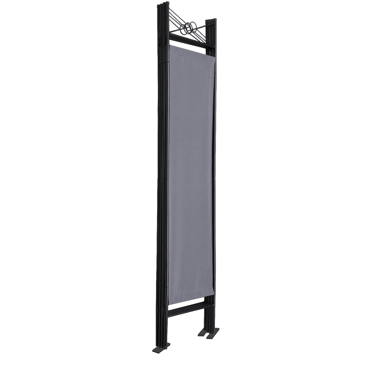 Paravento Lucca antracite 180x163cm