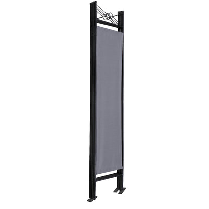 Paravento Lucca antracite 180x163cm