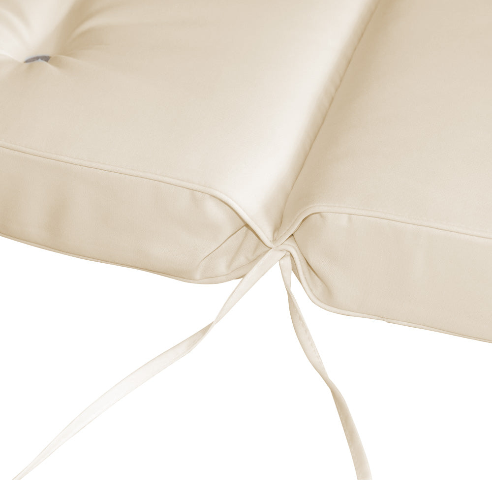 Set di 2 coprisedia Vanamo Crema 118x45x7cm
