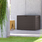 Baule da giardino Lille marrone 78x43,8x55cm