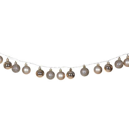 Catena di luci LED crema