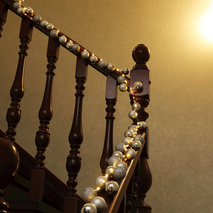 Catena di luci LED crema