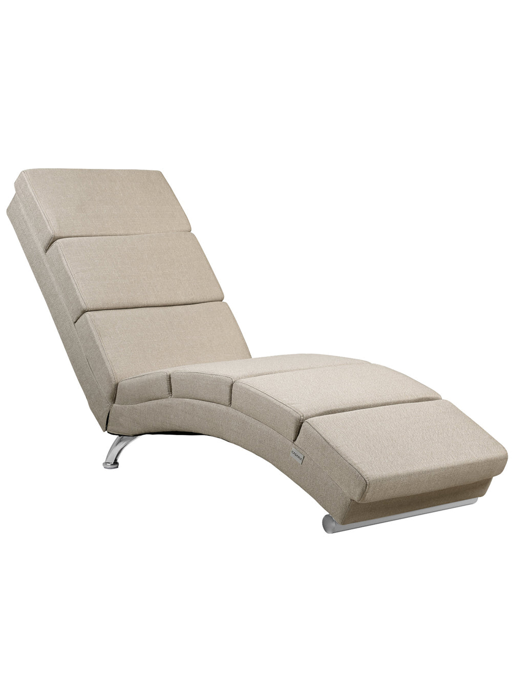 Poltrona relax London crema tessuto