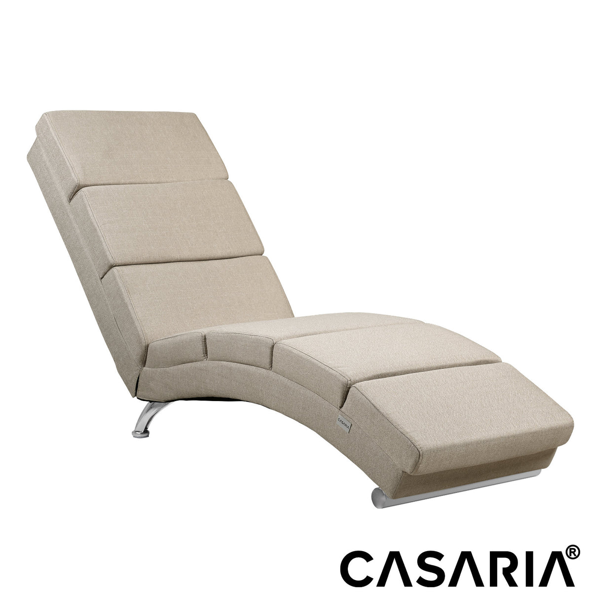 Poltrona relax London crema tessuto