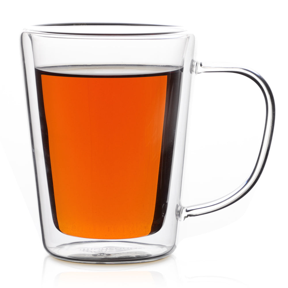 Set 4x Bicchieri da tè termici 250ml con doppia parete