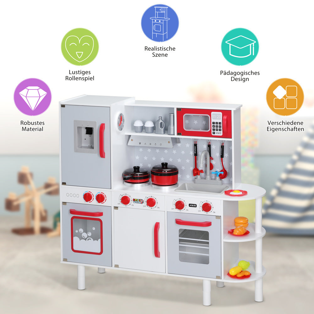 Cucina giocattolo per bambini 91x33x92cm