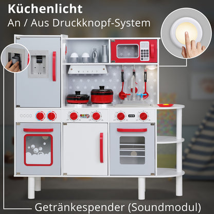 Cucina giocattolo per bambini 91x33x92cm