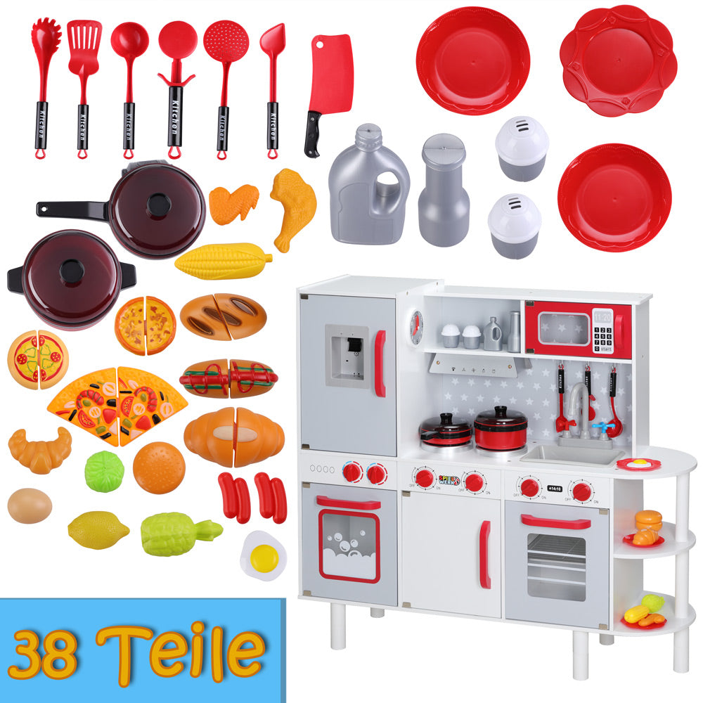 Cucina giocattolo per bambini 91x33x92cm