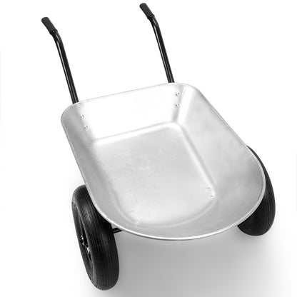 Carriola in  acciaio zincato 150 kg 100 litri