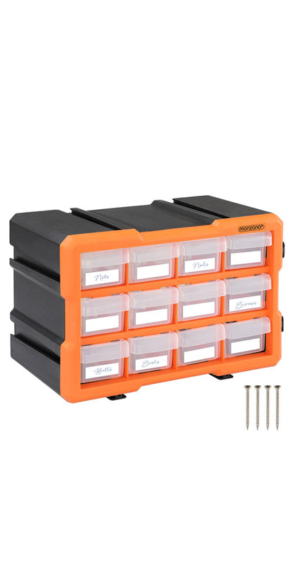 Organizzatore portaminuterie 29,5x19,5x16cm - 12 scomparti