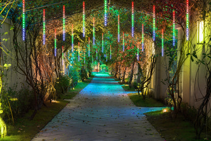 Catena LED pioggia di diamanti Colorato