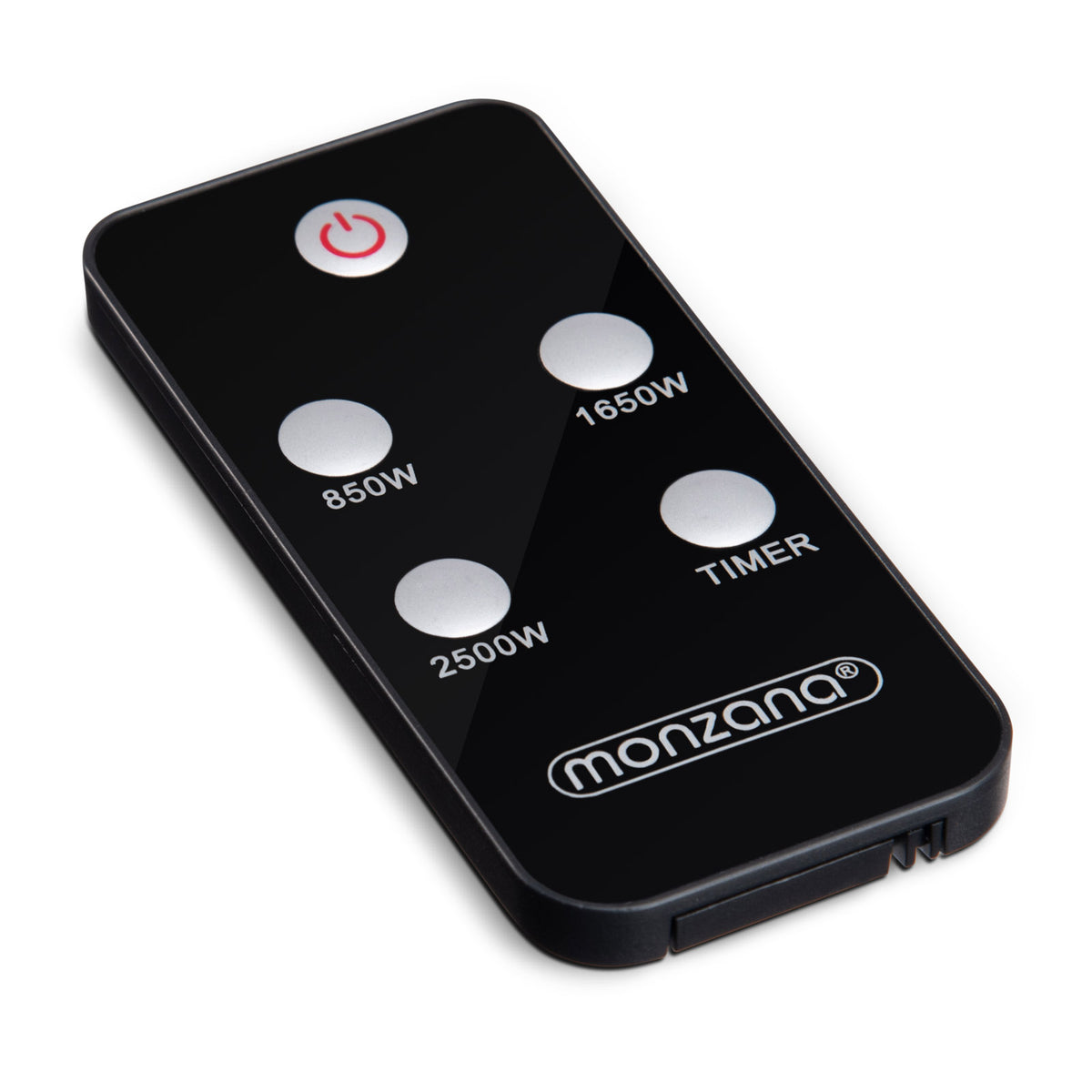 Stufa ad infrarossi 2500W color argento