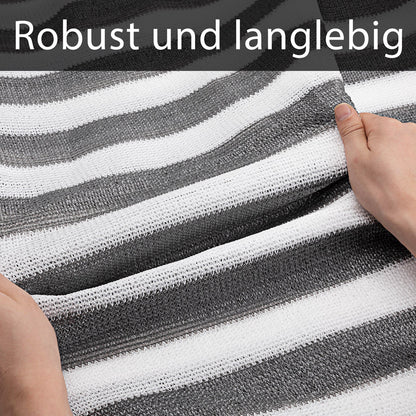 Schermo per la Privacy Grigio/Bianco 1,4x10m