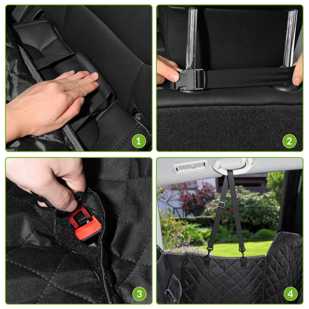 Coperta auto per cani 147x137 cm impermeabile