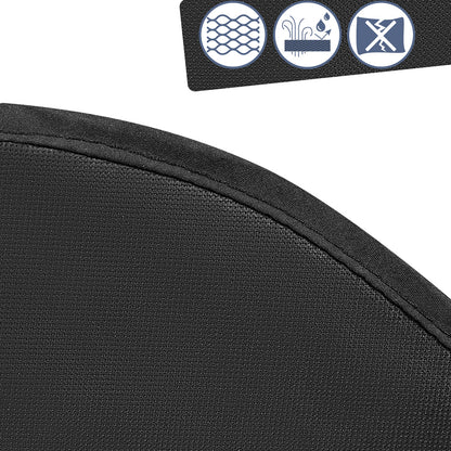 Coprisedile auto set singolo nero 160x66cm