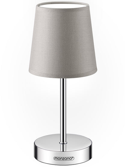 Lampada da comodino tortora