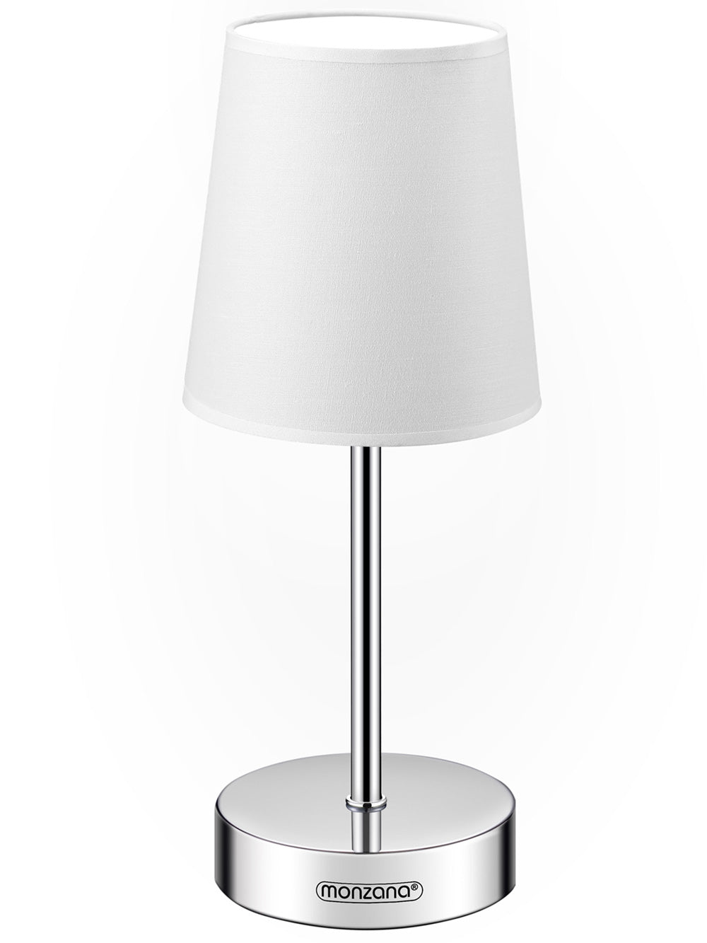 Lampada da comodino bianco
